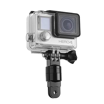 Amazon.com : 2pcs 360 Swivel Mount Adapter for GoPro Hero 7